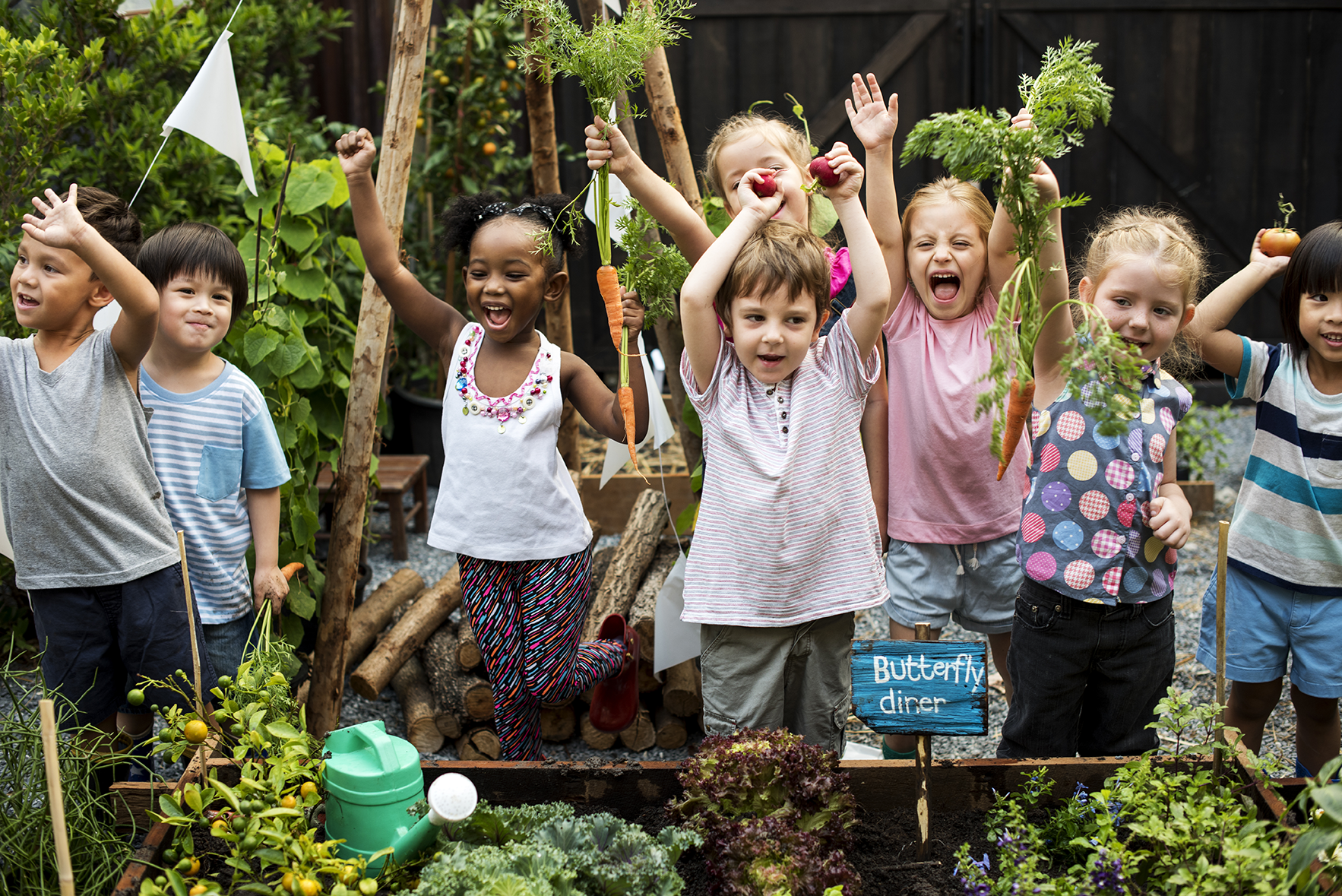 The importance of gardening for children